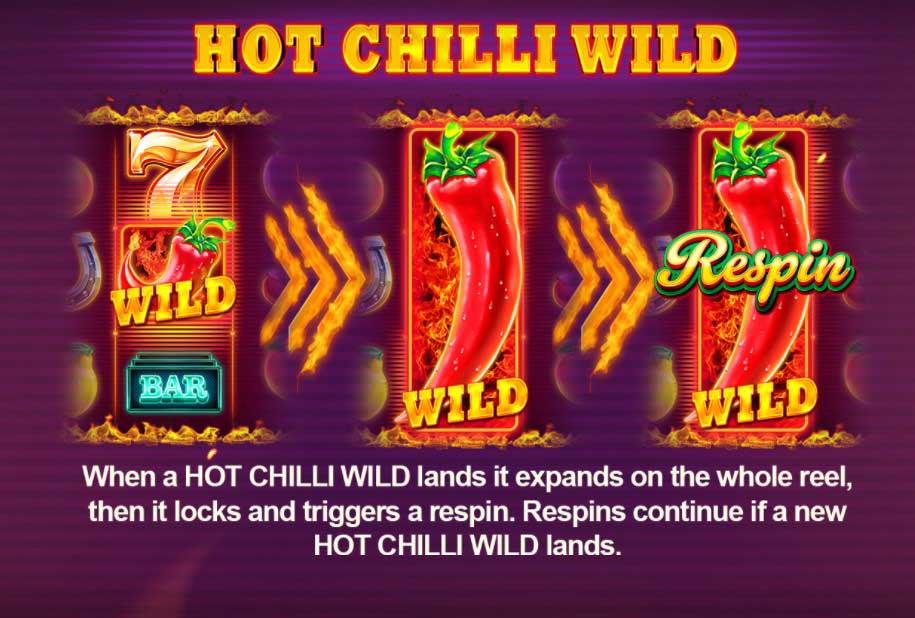 Wild Hot Chilli Reels 2 slot game rules and hot chilli wild